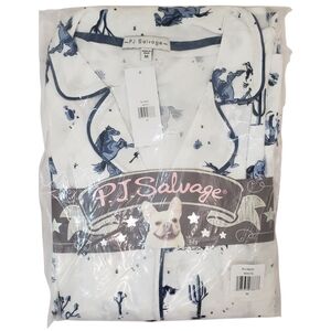 PJ Salvage Pajama Set Women Jersey NWT